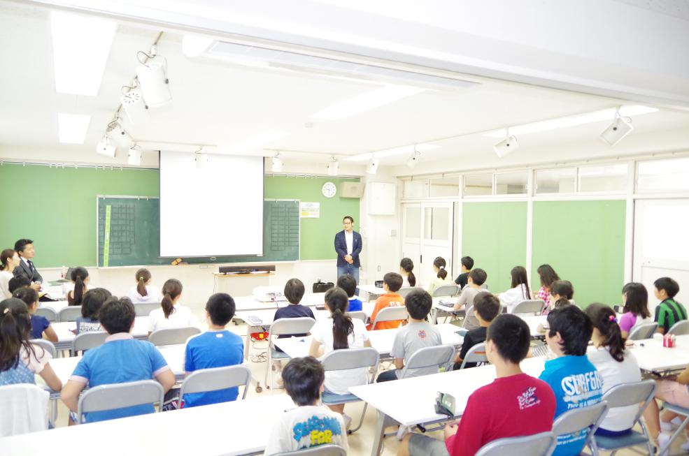 ～世界市民はまっ子～　UN MDGs認知向上プログラム授業開催