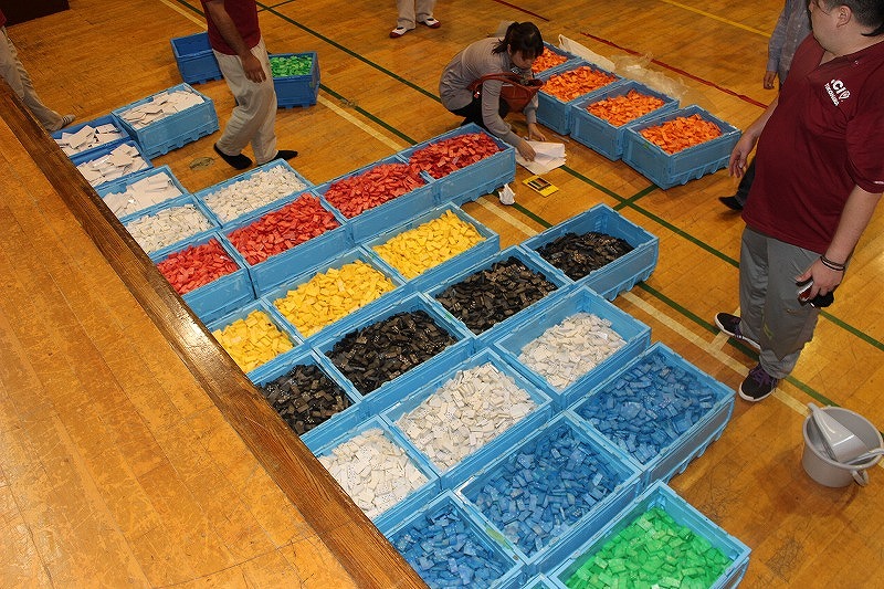 ２０１４年度会員交流事業「ドミノをつなげてみんなつながる」